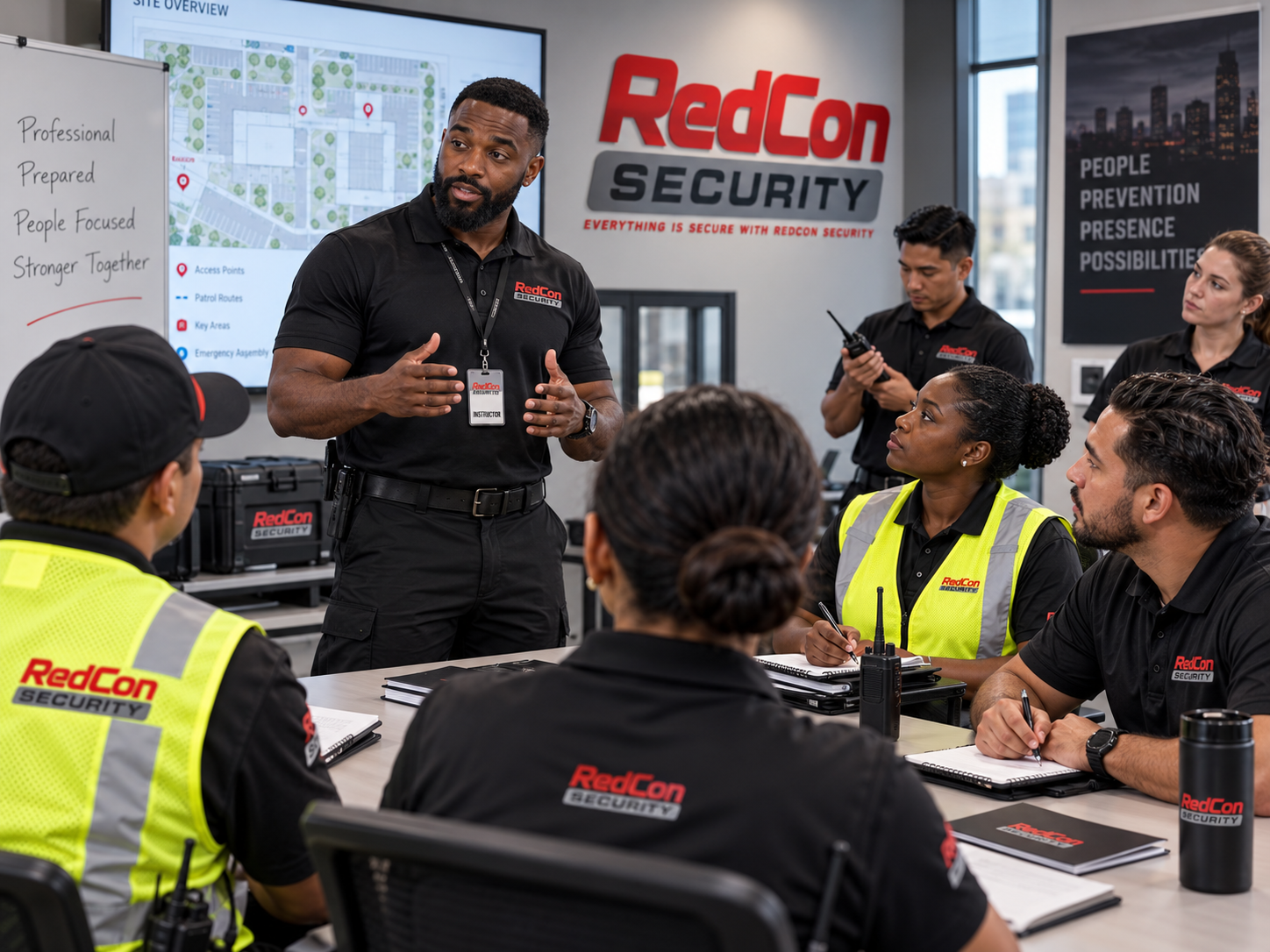 Redcon Security team training session